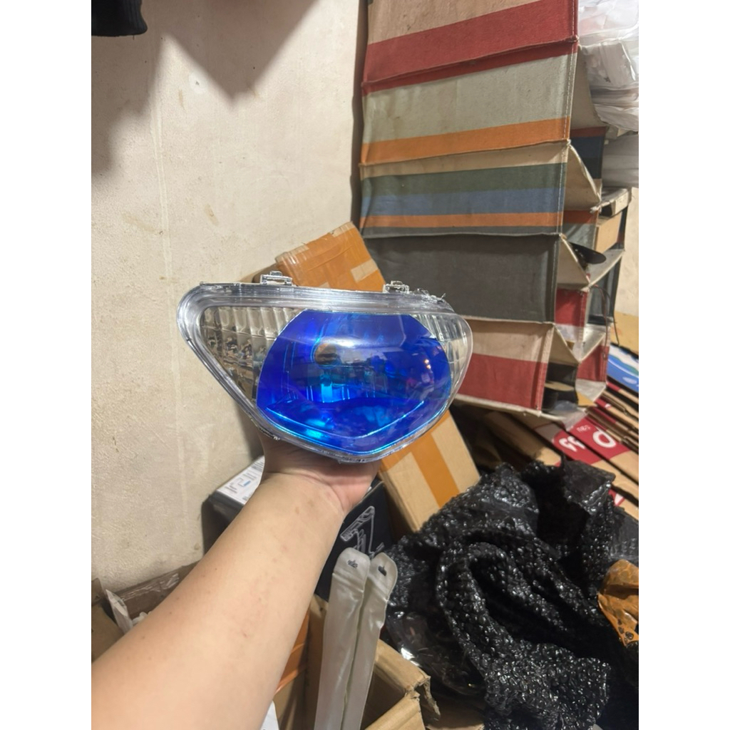 reflektor mio sporty mio old biru custom kualitas jos