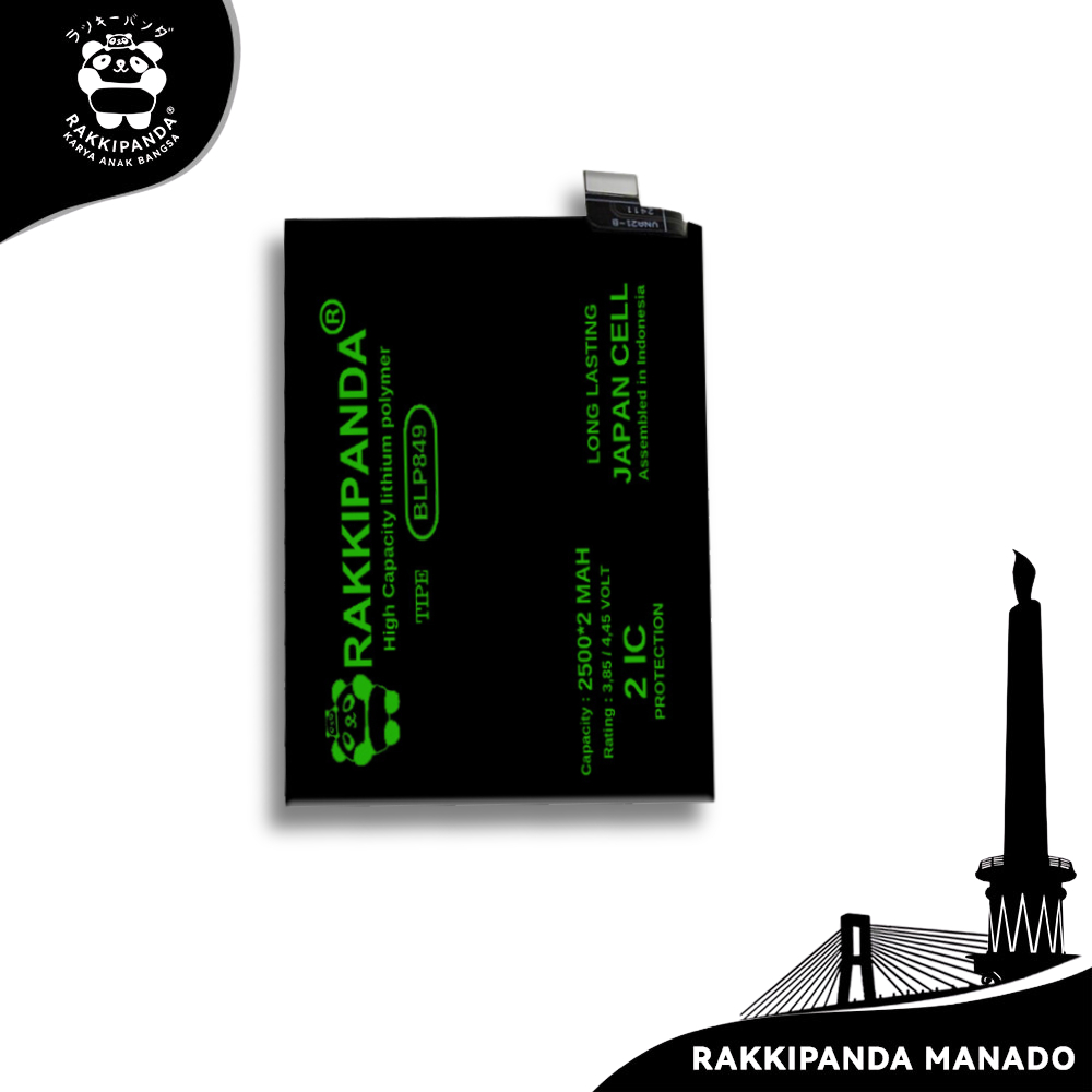 RakkiPanda Baterai HP BLP849 Realme GT 5G / Realme GT Neo