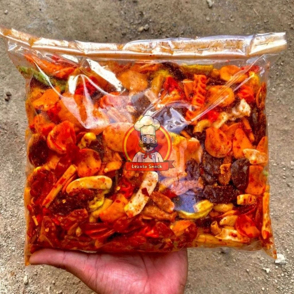 

Sebring Campur Kemasan 1kg Bumbu Cikruh Pedas Daun Jeruk