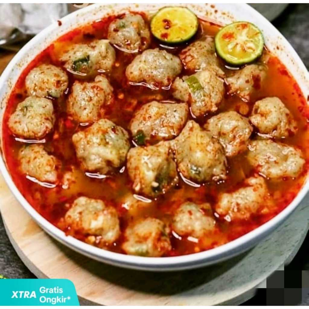 

Baso Aci Tulang Rangu Paket 5 bks 15 Biji + Bumbu Baso Aci Tulang Rangu Tualang Rawan Pedas Mercon Murah Meriah