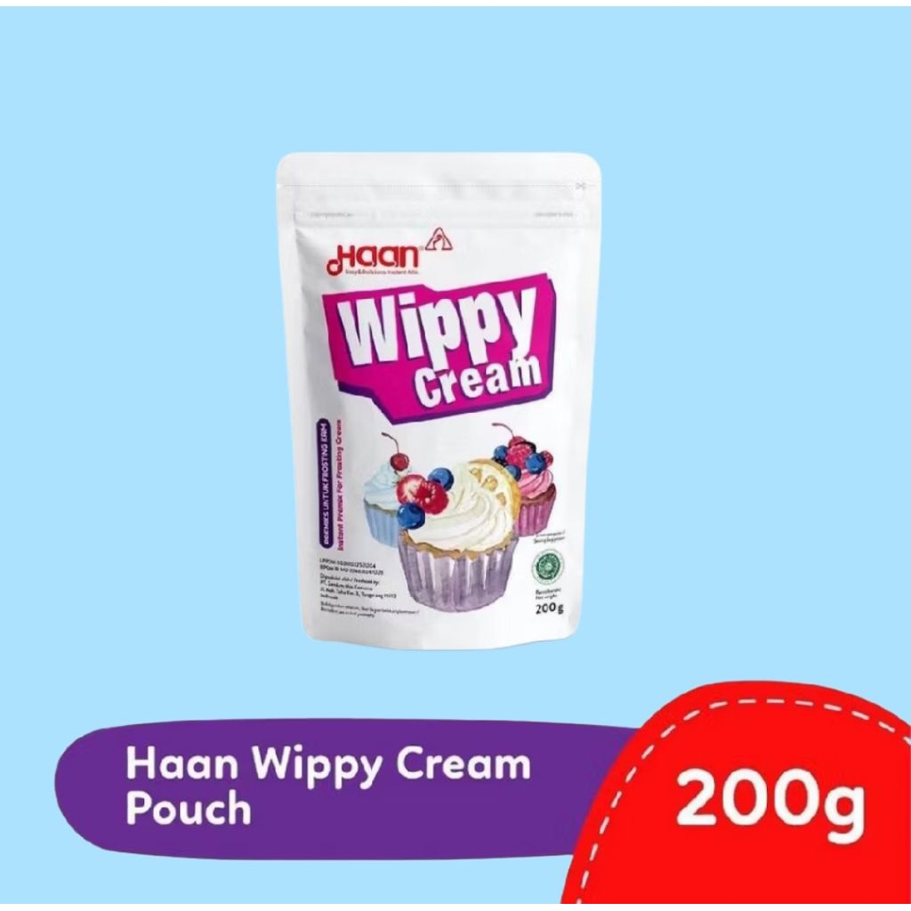 

haan wippy cream 200 gram