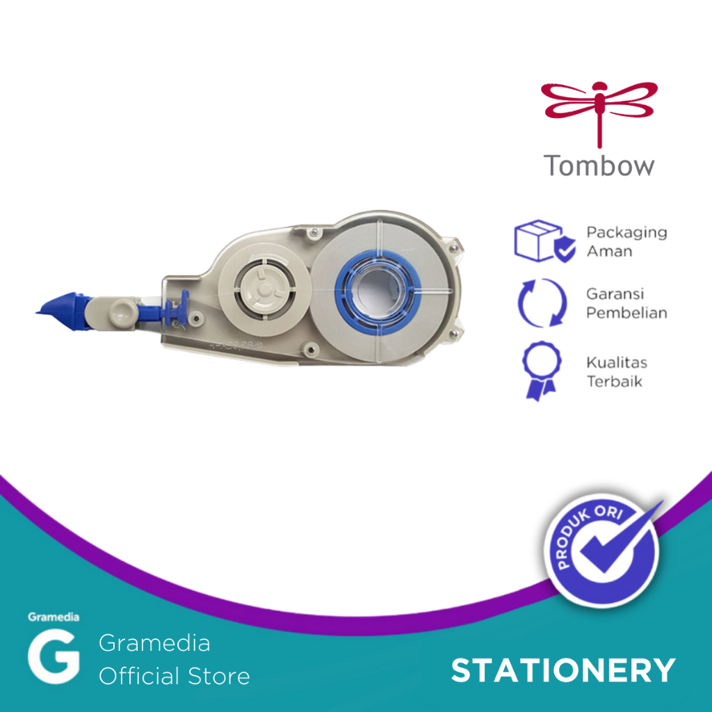 

Gramedia Pekanbaru - TOMBOW REFILL FOR CX6 6MMX12M BLUE CT-CR6