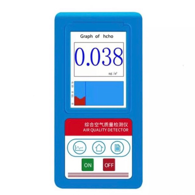 PM1.0 PM2.5 PM10 HCHO TVOC Air Monitor Gas Detector Formaldeyde