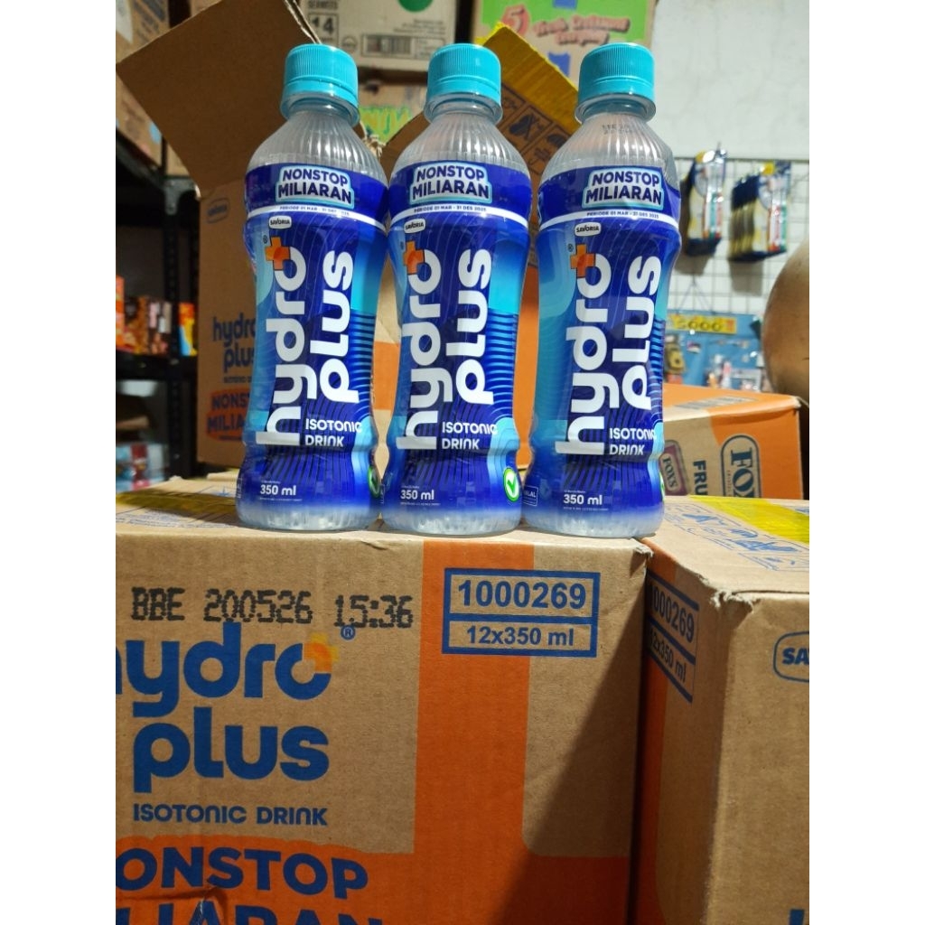

HYDRO Plus NonStop Miliaran 1 Dus isi 12 Botol