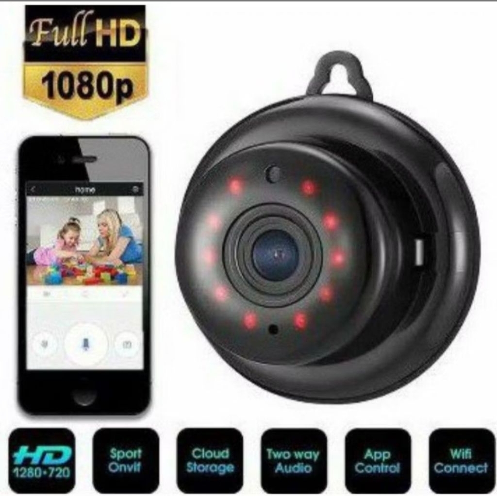 IP mini camera wifi smart net cam V380 A1 CCTV MINI gantung RS