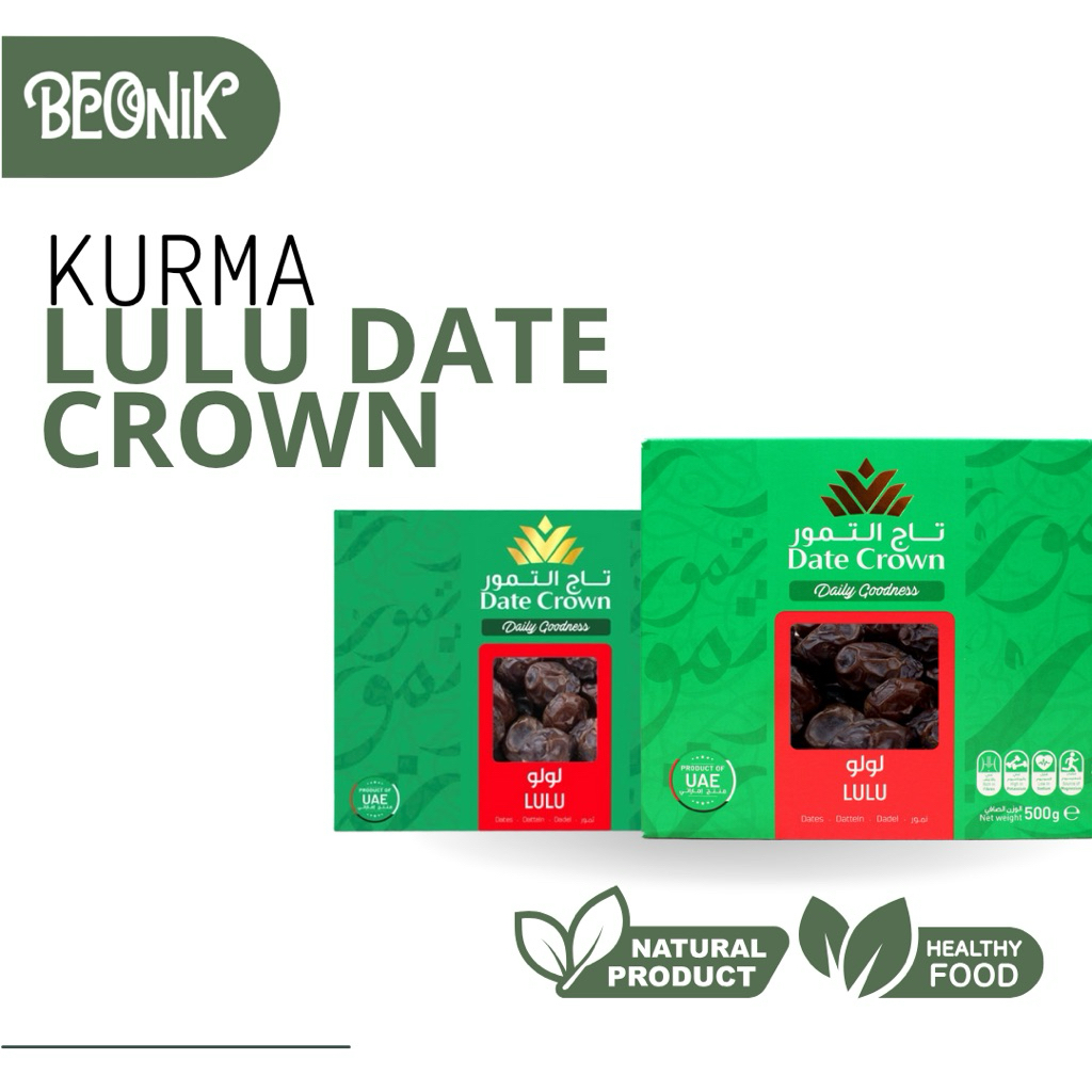 

Kurma Date Crown - Lulu & Khennaizi 500 GR