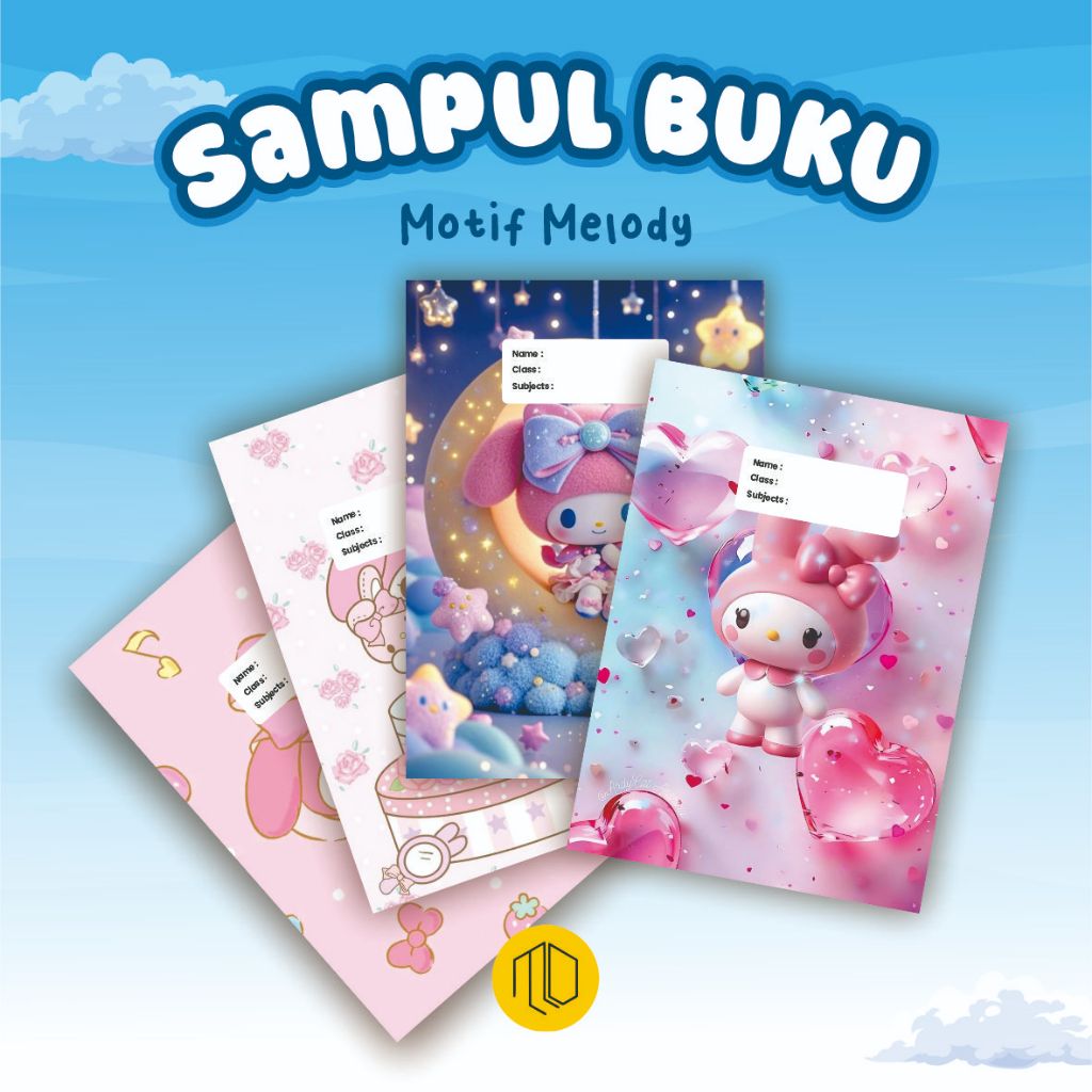 

Sampul Buku Tulis Aesthetic Isi 10 Motif Melody Sanrio - Sampul Buku - Sampul Buku Aestetic - Cover Buku - A5 B5 - Sampul Bigboss - Sampul Sidu - Sampul Buku Estetik - Sampul Buku Custom Nama - Buku Tulis - Buku Latin - Sampul Coklat Buku Tulis