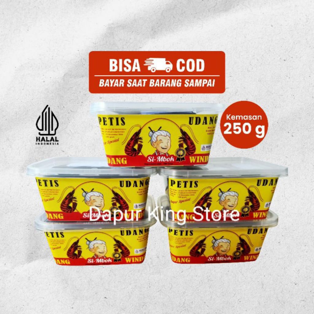 

petis udang super premium 250 gram