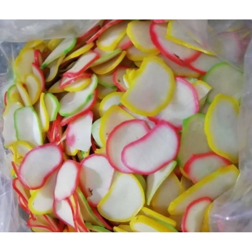 

GROSIR!!! 1KG KRUPUK BAWANG WARNA WARNI
