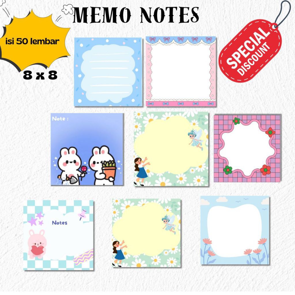 

memonote/notes mini/notes kecil/