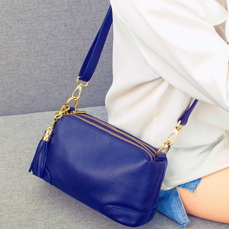 TAS FASHION SELEMPANG PAPIRUT WANITA ASLI KULIT JERUK (NEW) / Tas Kulit Garut Asli Wanita