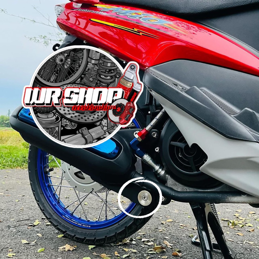 Baut Coinan coin knalpot Mio sporty smile fino anti karat