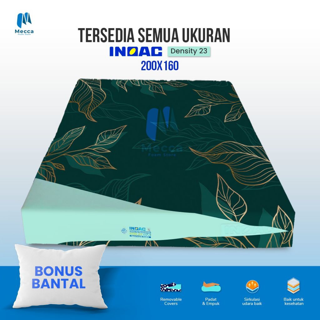 Kasur inoac no 2 tinggi 20 garansi 10 tahun original produk kasur central orignal