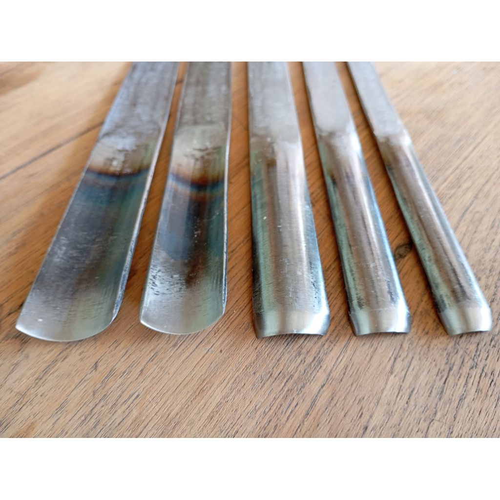 Tatah Ukir Dan Tatah Bubut/ Pahat Bonsai 1set isi 5