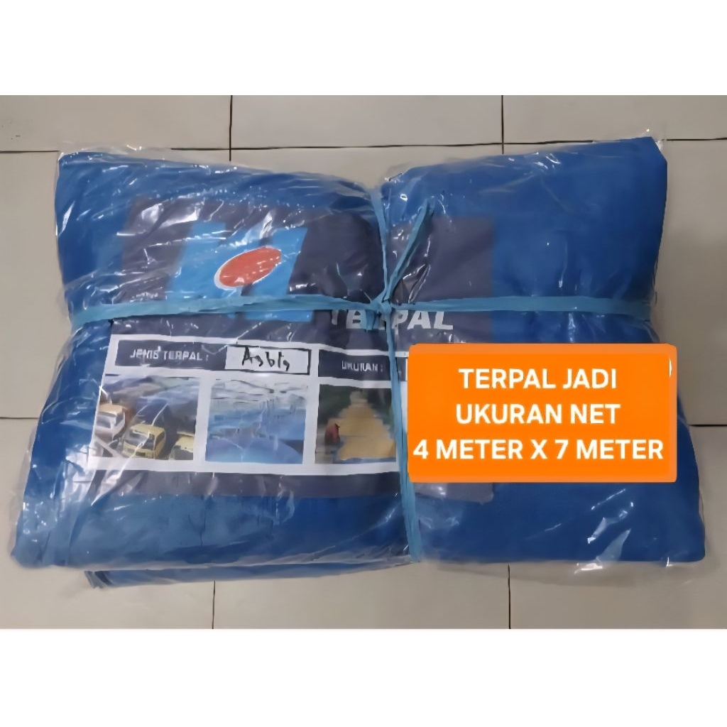 A3 NET-4X7  TERPAL JADI A3 UKURAN NET 4 MTR X 7 MTR MERK KL / TENDA JADI A3 NET 4 X 7