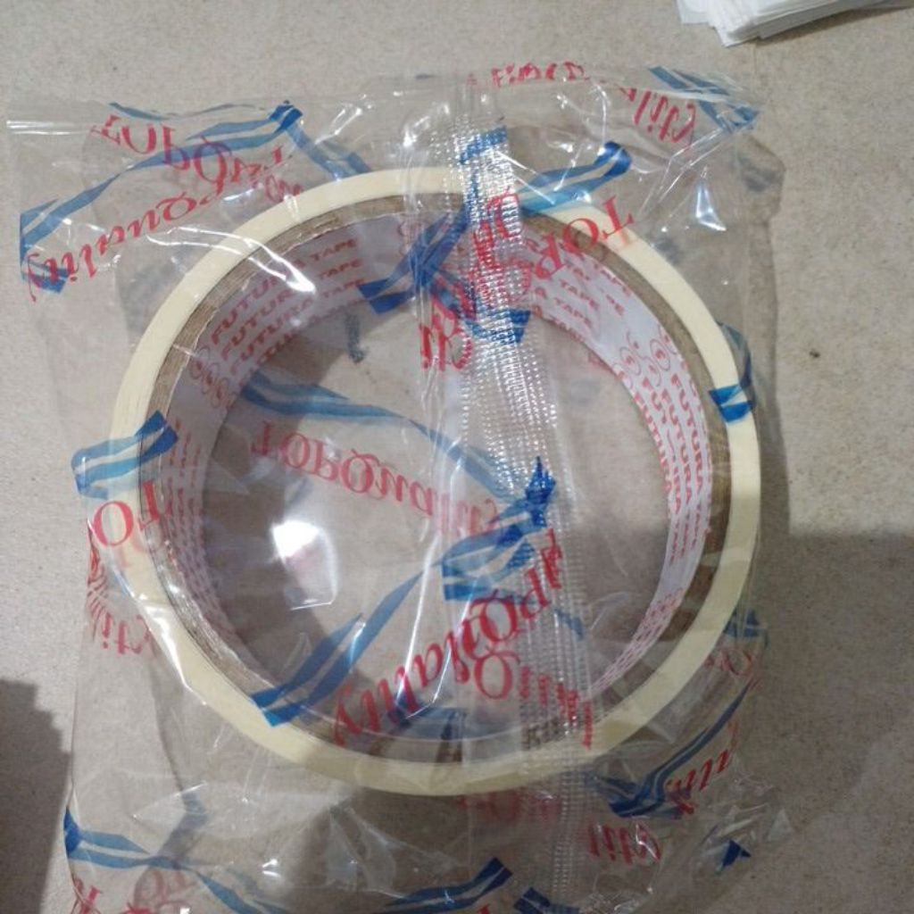 

LEM KERTAS 1 INCHI LAKBAN KERTAS 24MM MASKING TAPE