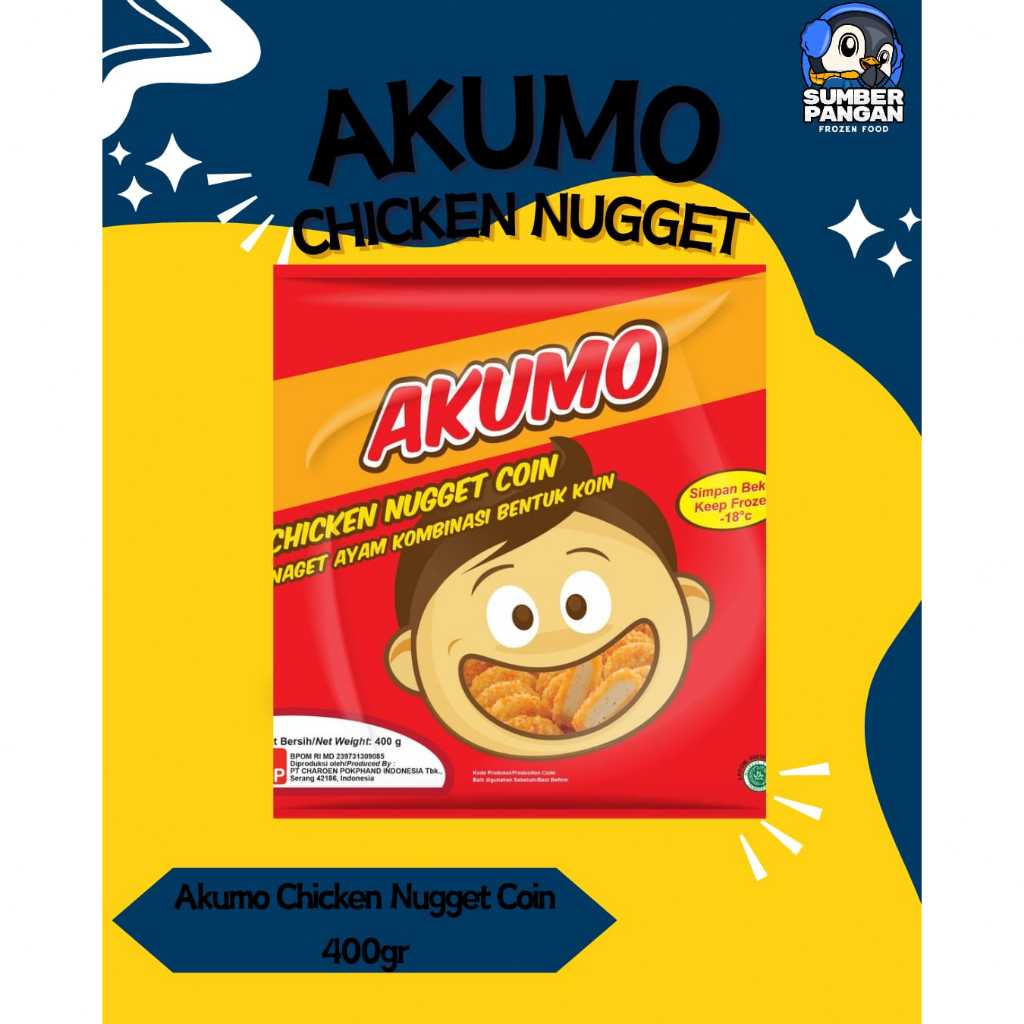 

Akumo Chicken Nugget Coin 400gr