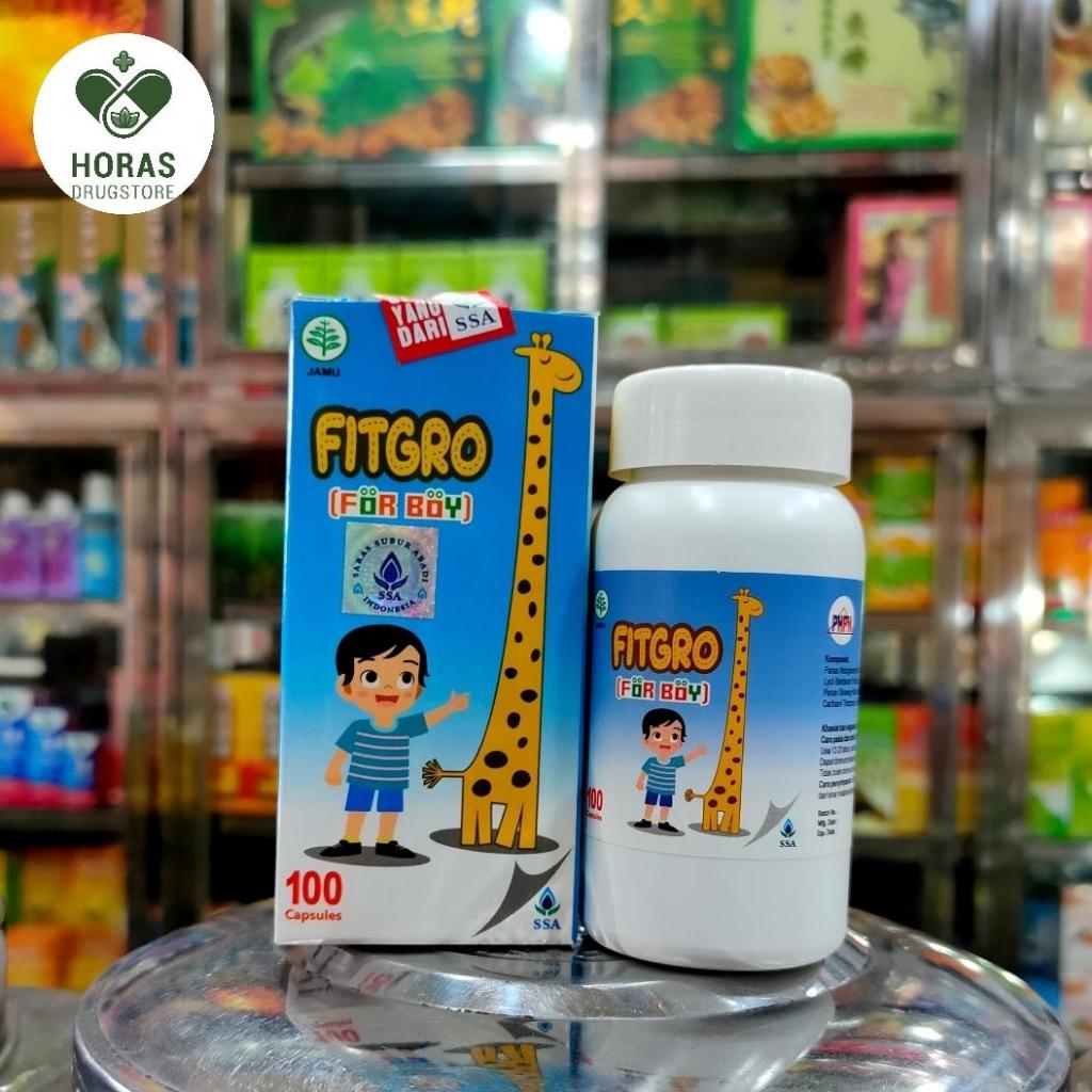 FITGRO | Yi Zhi Zeng Gao Wan For Boy (Grow Up Pill) - Suplemen Tinggi Badan