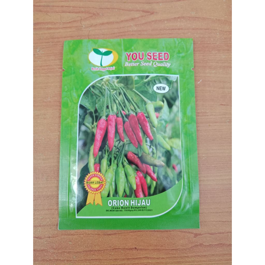 Benih Cabe ORION HIJAU F1 10 Gram