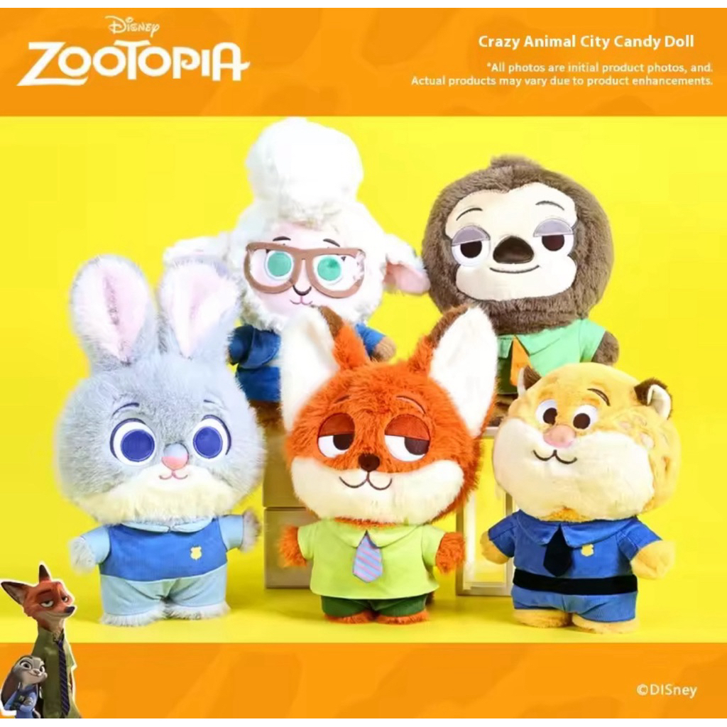 Boneka Judy Nick Claw Zootopia Mainan Boneka Zootopia