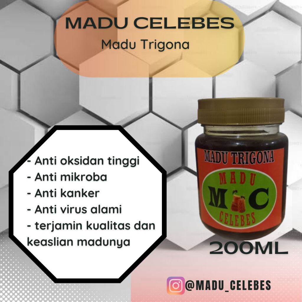 

Madu hutan lebah trigona