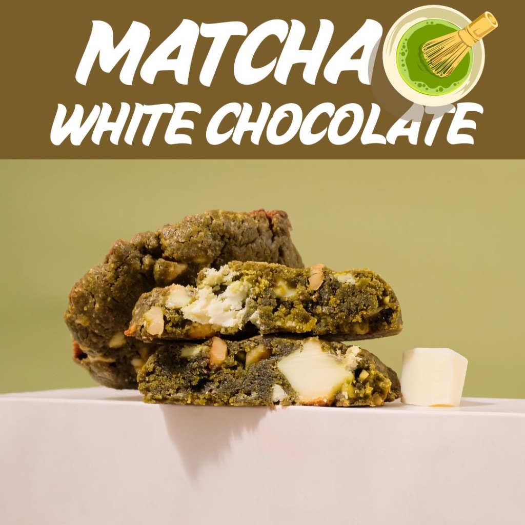 

RAJA AMBON-Hokaido Matcha White Chocolate Cookies-Hokaido Matcha, White Chocolate, and Cookies