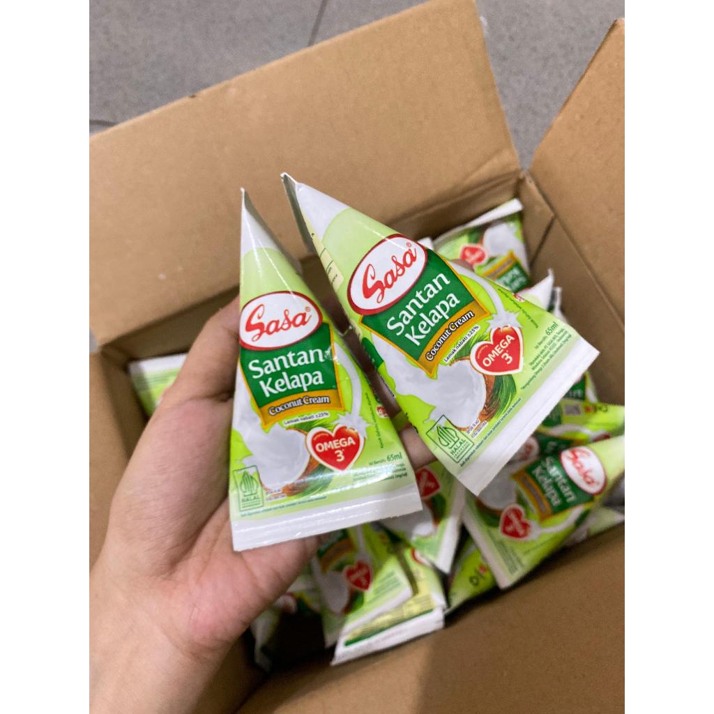 

Sasa Santan kelapa cair ukuran 65 ml