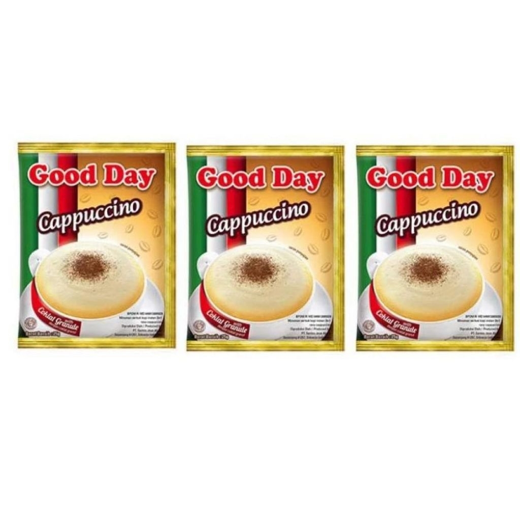 

Good Day Kopi Cappuccino with coklat granulate 10pcs