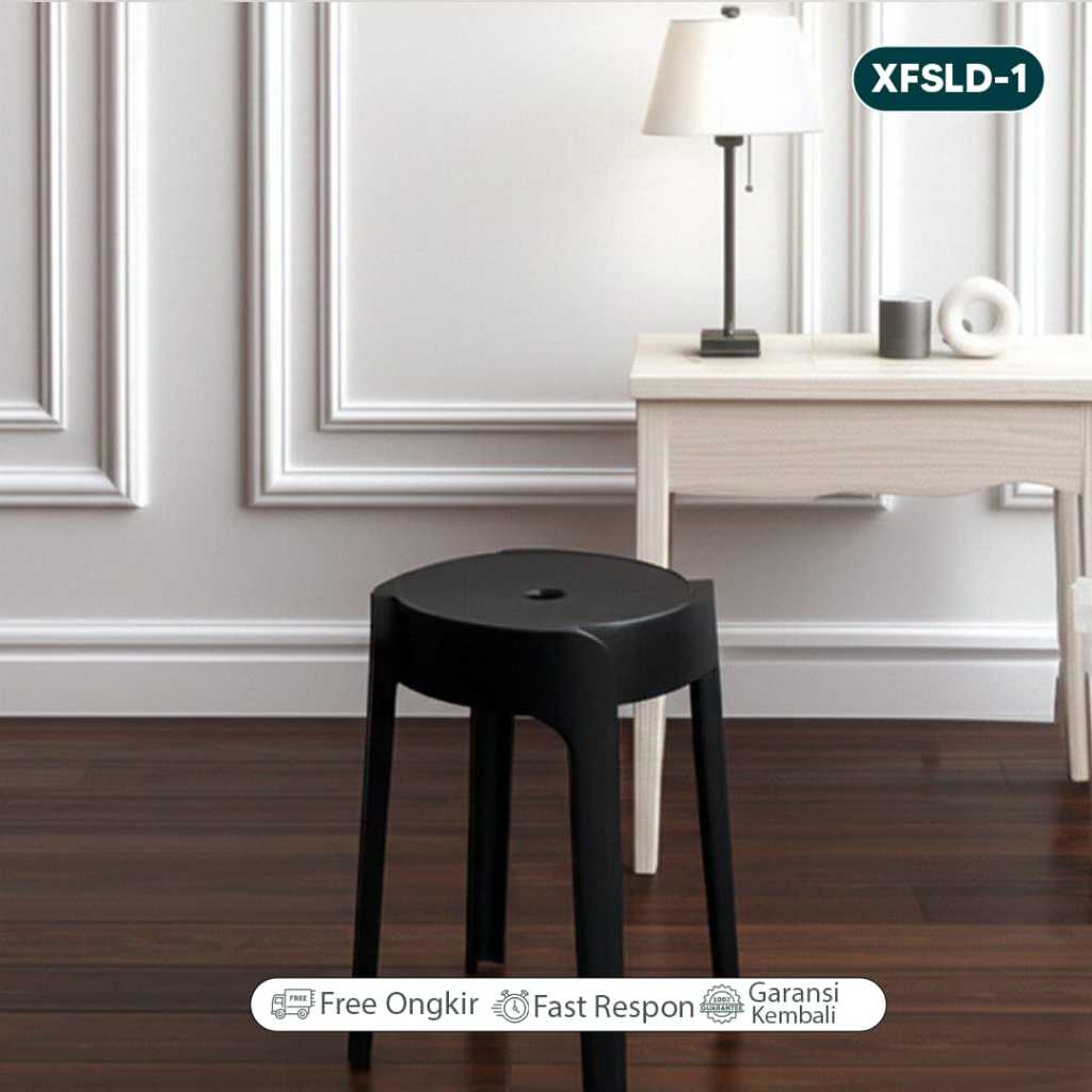 Kursi Plastik Bulat Kursi Santai Outdoor Kursi Lesehan Kursi Makan Ruang Tamu