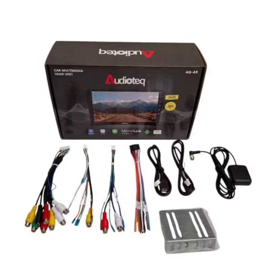 HEAD UNIT ANDROID AUDIOTEQ RAM 6 GB 9 INCH / 10 INCH ANDROID AUDIOTEQ SUPPORT 360 CAMERA AQ-A9