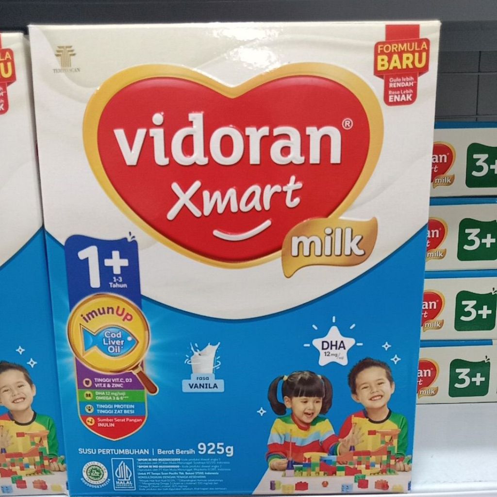 

Vidorant Xmart 1+ 925Gr Madu dan Vanilla