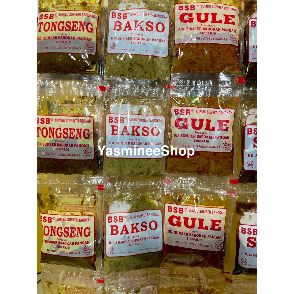 

BUMBU BASAH SIAP PAKAI - Bumbu Tongseng Bakso Gule Sate Soto - Masakan Indonesia