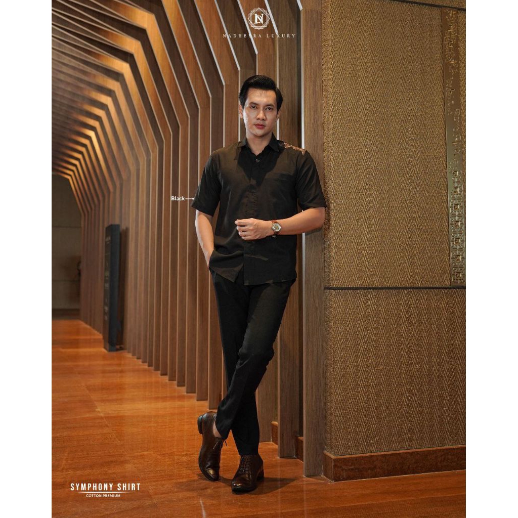 KEMEJA PRIA ❗️ SYMPHONY SHIRT DAD ✅️✅️ ORI BRAND NADHEERA LUXURY
