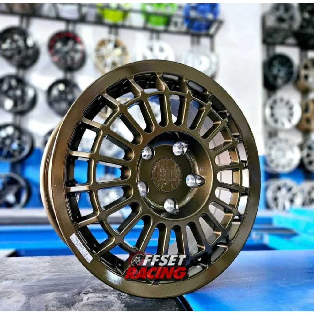 Velg R15 Mobil Innova Ertiga Luxio Grandmax Velg Mobil HSR FUTBULS Ring 15 Lebar 6,5