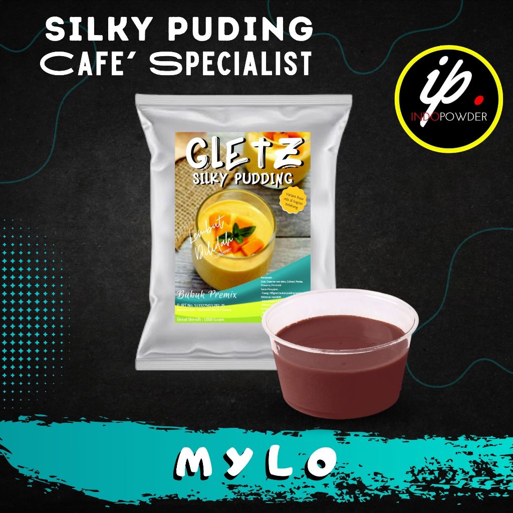 

IP Jakarta - Bubuk SILKY PUDING MYLO Puding Lembut Untuk Café, Waralaba dan Resto