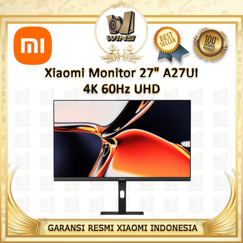 Xiaomi Monitor 27 Inch A27UI 4K 60Hz UHD IPS HDMI 6Ms