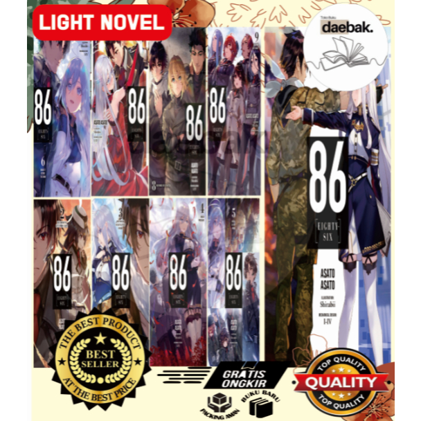 [INDONESIA] TL_ PAKET 9 LIGHT EIGHTY SIX 86