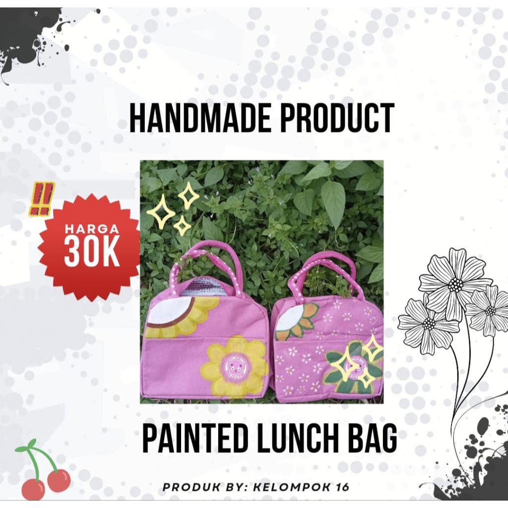 Painted Lunch Bag