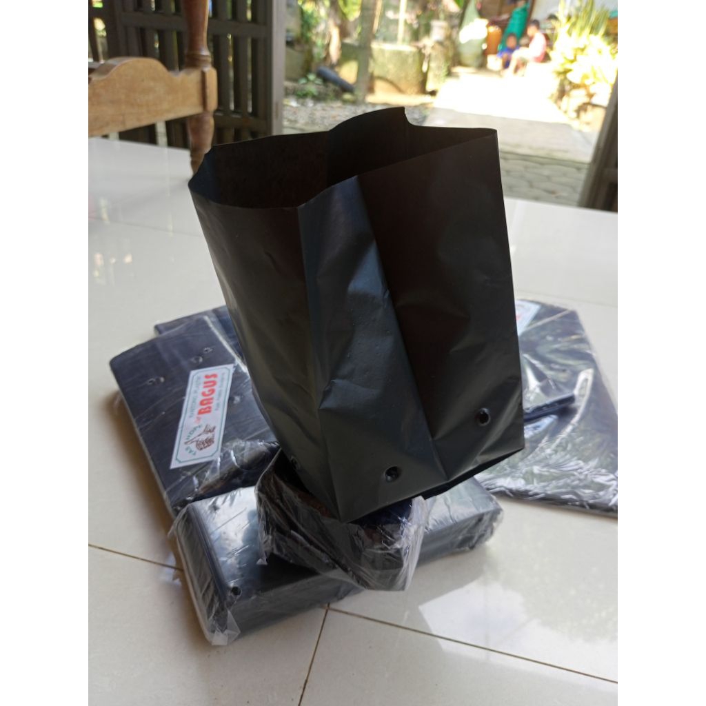 Raflezia 30Pcs Polibag Tanaman Ukuran 35X35 Polibag Plastik