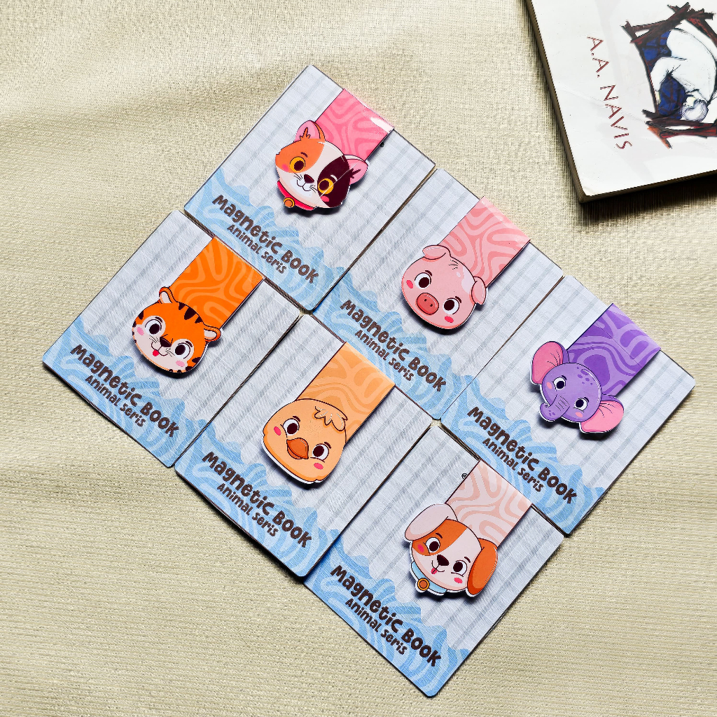 

Bookmark Magnet Karakter Hewan Menggemaskan