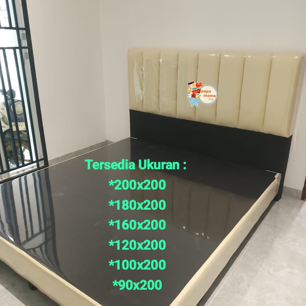 Promo Murah Divan dan Sandaran Spring Bed Fullset Random - Medan