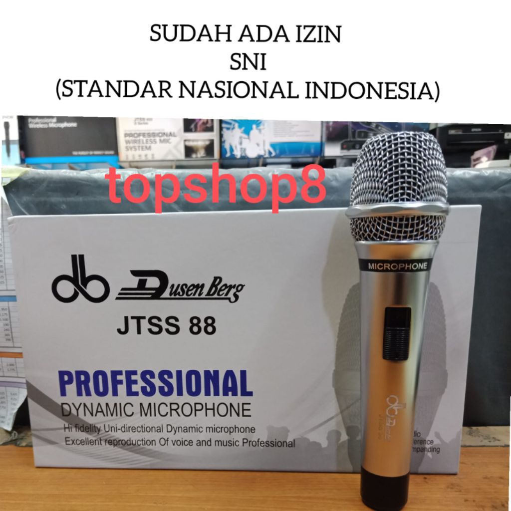 Mic Dynamic DusenBerg JTSS-88 Dynamic Microphone Original