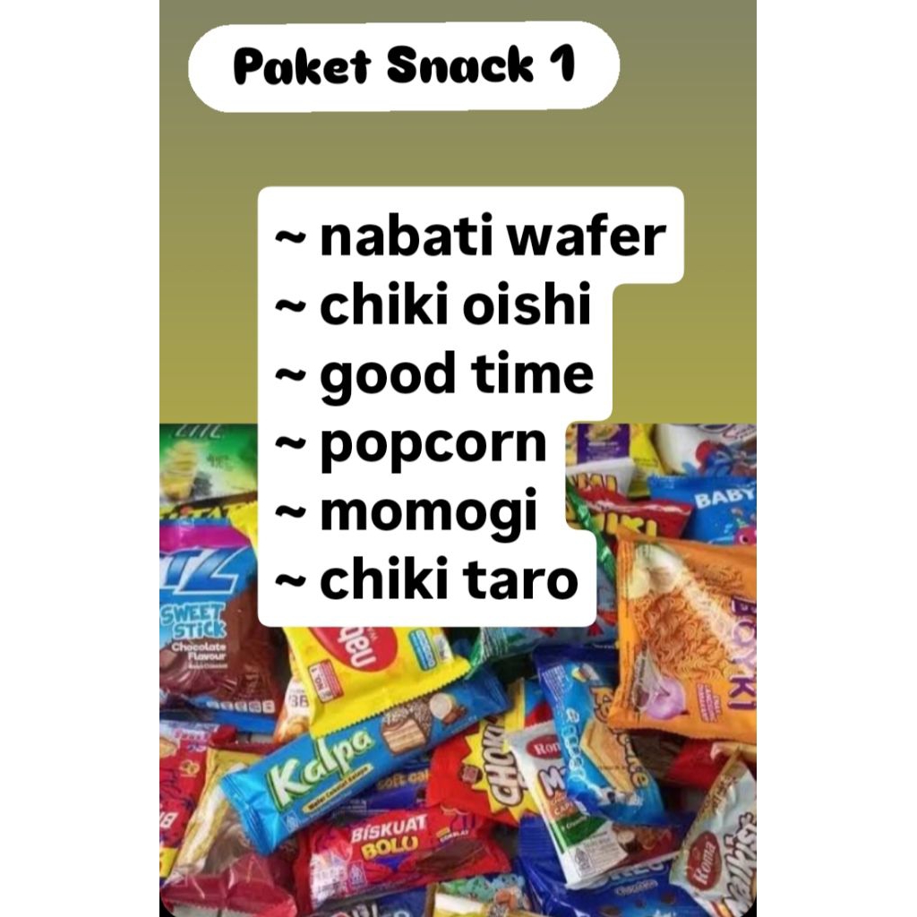 

Paket Snack / paket jajanan
