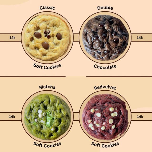 

Classic Soft Cookies - Fresh Homemade by Widisolovebites