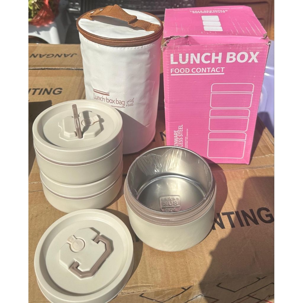 (ACEH-TIMUR)LUNCH BOX PREMIUM+BAG MEWAH 3 SUSUN