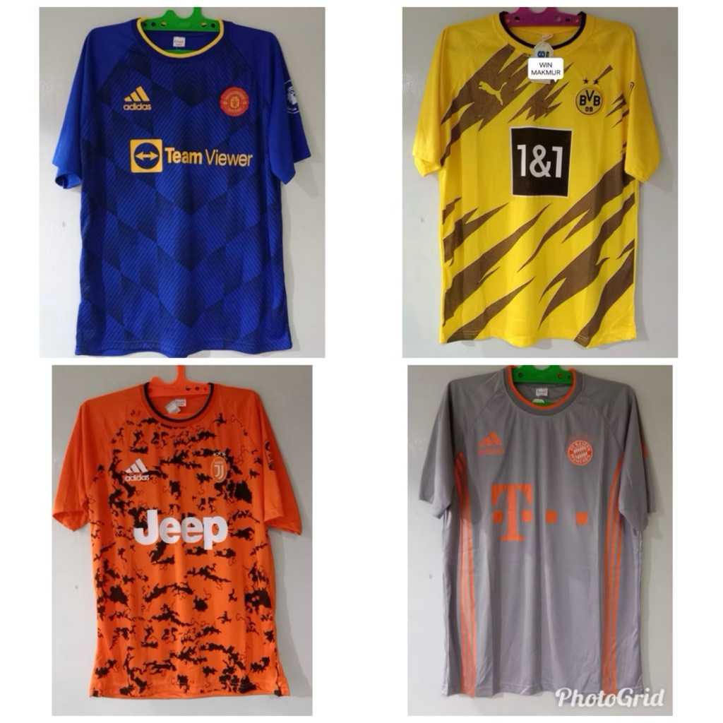 Baju jersey dewasa / baju bola dewasa / atasan bola / jersey bola / baju olahraga / baju bola langan