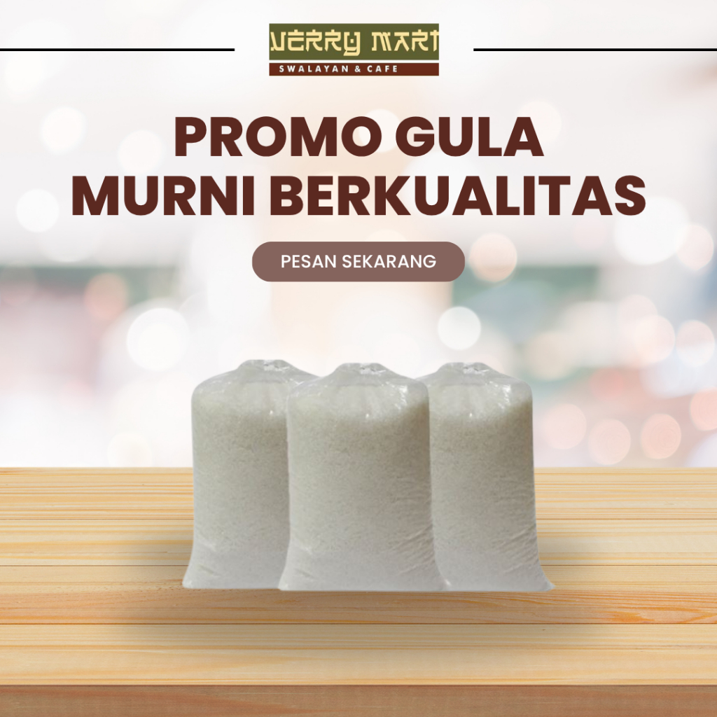 

GULA PASIR PUTIH CRISTAL LOS 1 KG PROMO TERMURAH