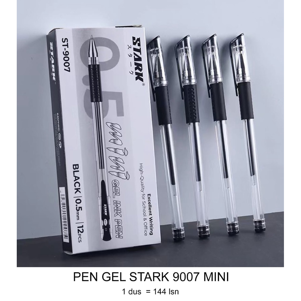 

PULPEN PEN GEL MURAH 0,5 MM / PEN GEL HITAM GROSIR