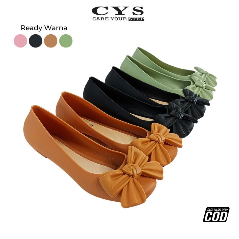 CYS Sepatu Flatshoes Wanita Model Casual Korea Pita SPT-80