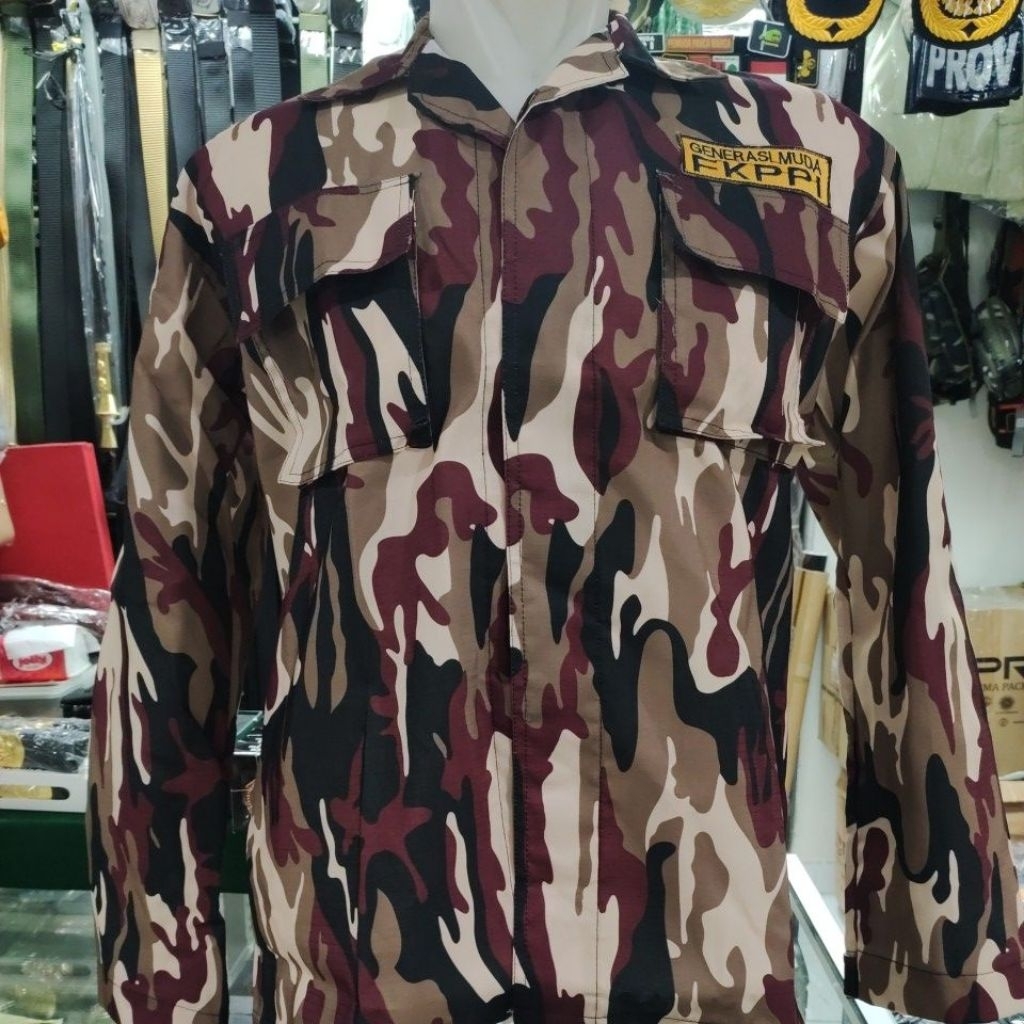 Baju pdl loreng FKPPI generasi muda fkppi
